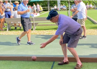 Four Bocce Courts